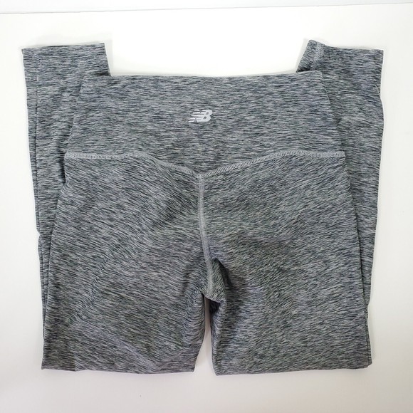 New Balance Heather Gray Capri Activewear Pants Exercise Run Jog Womens Size XS - Picture 9 of 10